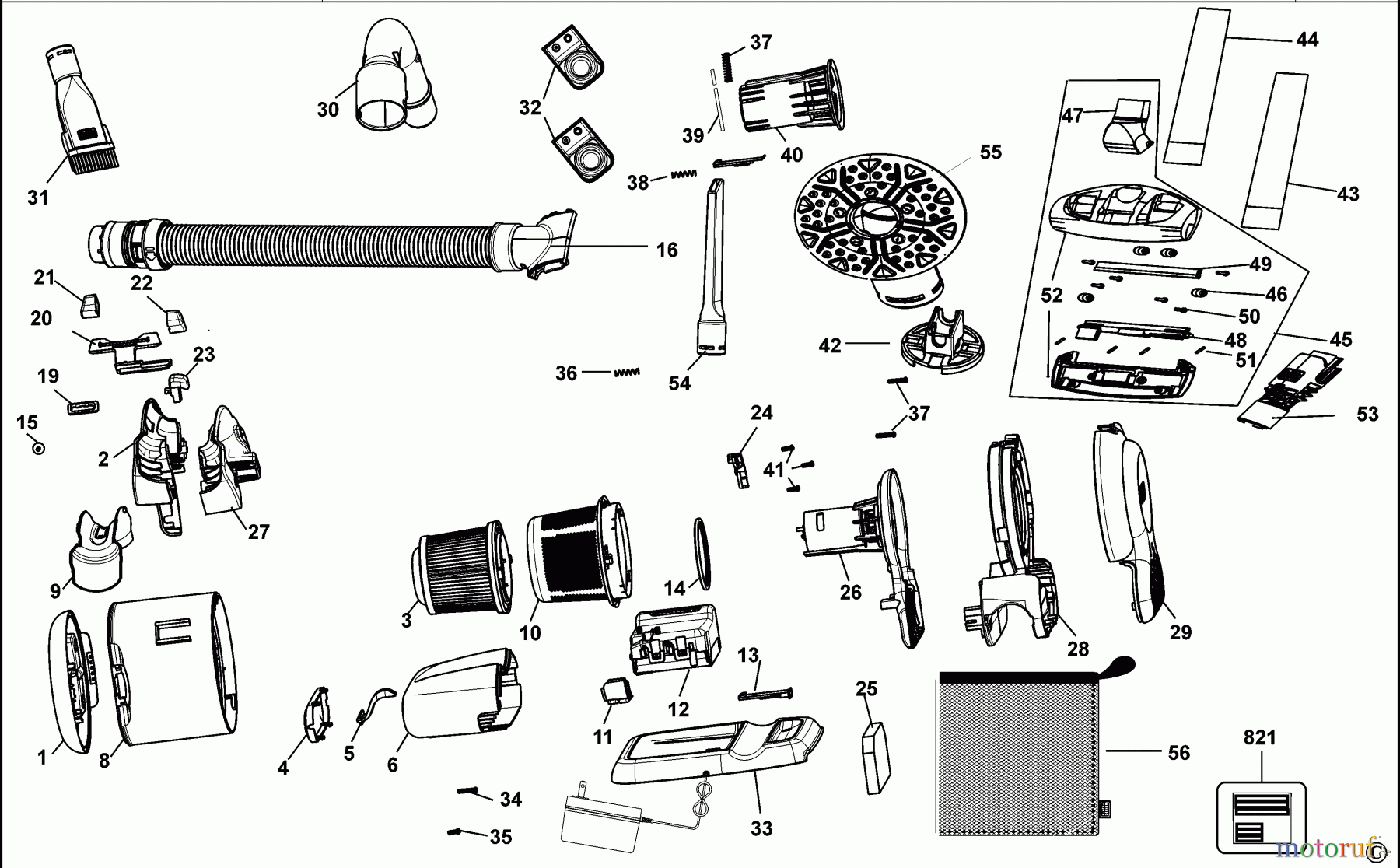 BLACK+DECKER HAUSHALT REINIGUNG STAUBSAUGER TPD1420BOFL Seite 1