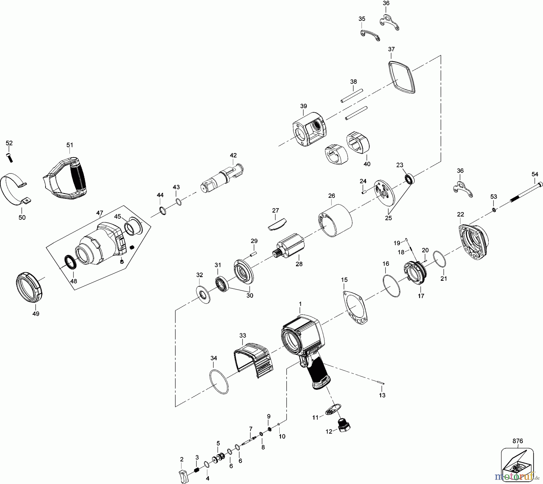  MAC POWER TOOLS SCHLAGSCHRAUBENSCHL. AWP099 Seite 1