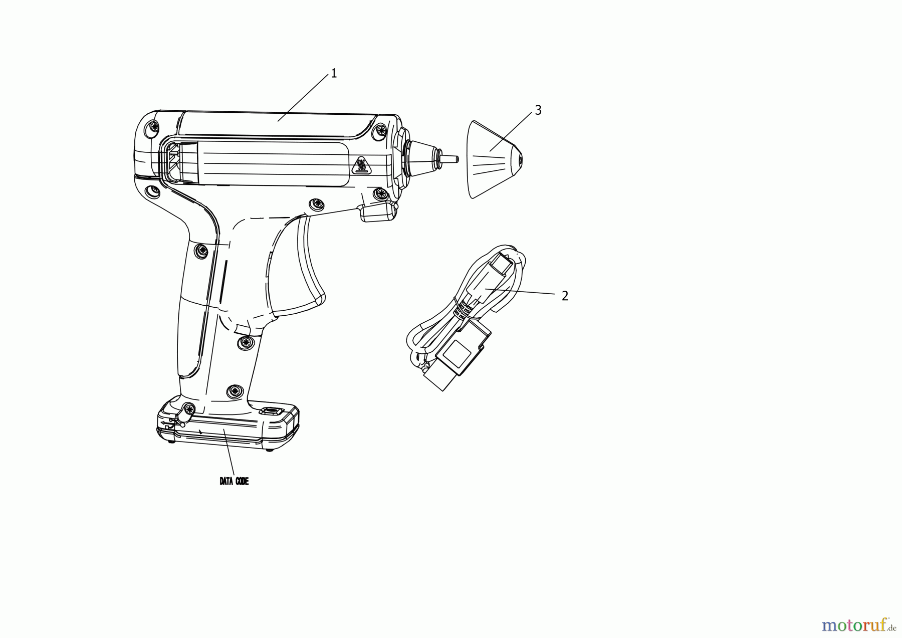  BLACK+DECKER INNENAUSSTATTUNG FIXIERUNGEN KLEBEPISTOLE BCGL115 Seite 1