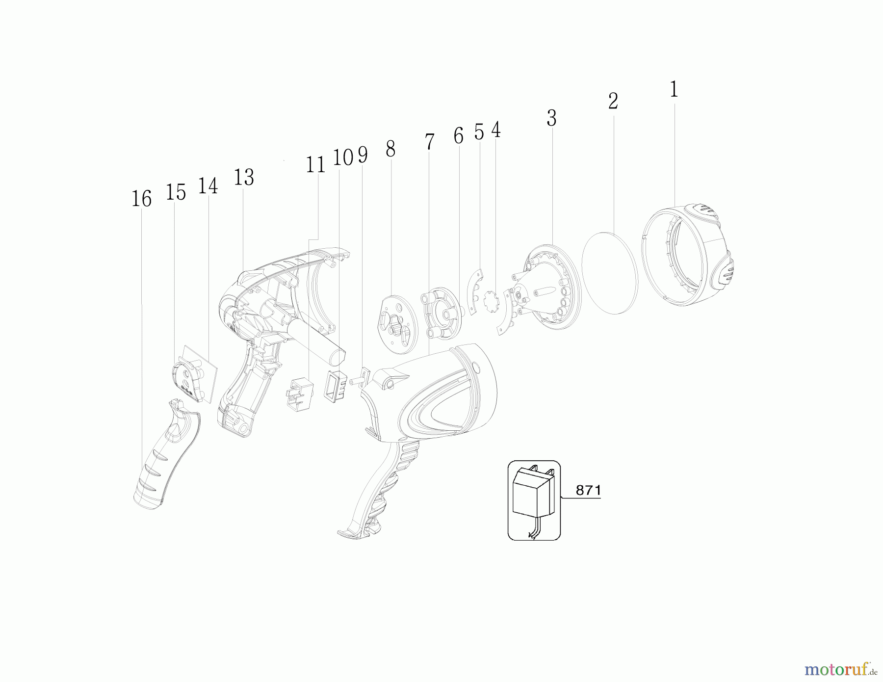BLACK+DECKER HAUSHALT BELEUCHTUNG 3W LED SPOTLIGHT BSL150 Seite 1