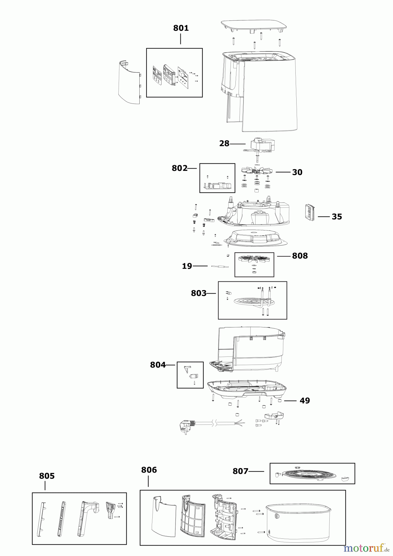  BLACK+DECKER HAUSHALT KOCHEN FRITEUSE BXAF5000E Seite 1