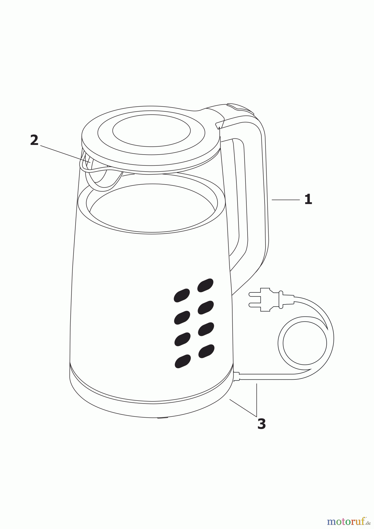 BLACK+DECKER HAUSHALT GETRÄNKE KESSEL BXKE2206E Seite 1
