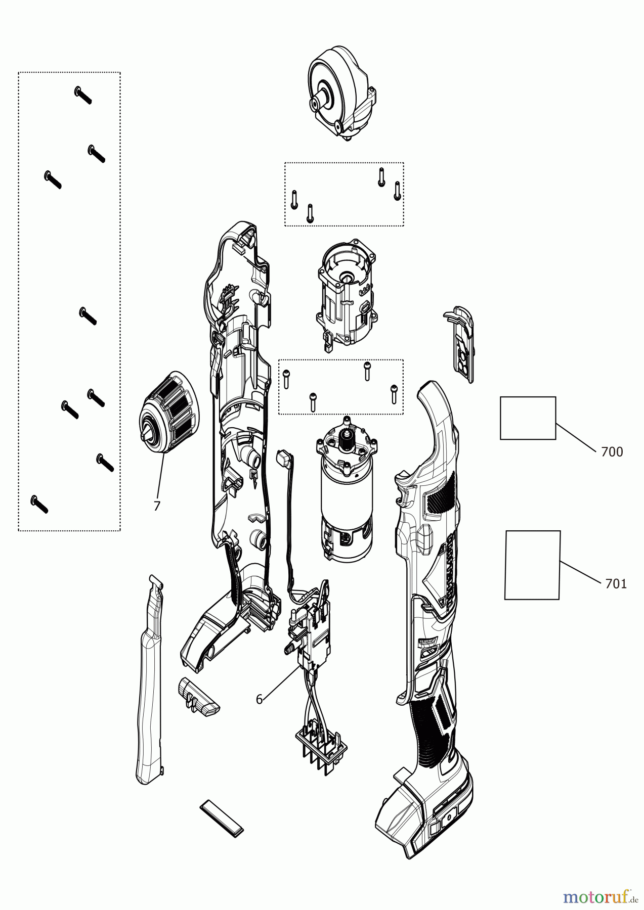 CRAFTSMAN CORDLESS GRINDER RIGHT ANGLE DRILL CMCD750B Seite 1