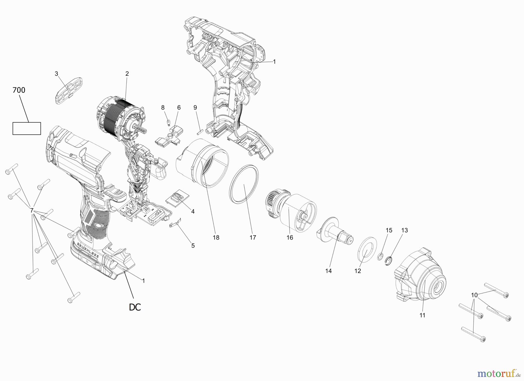 CRAFTSMAN CDLS IMPACTS AKKU DREHMOMENTSCHLÜSSEL CMCF921B Seite 1