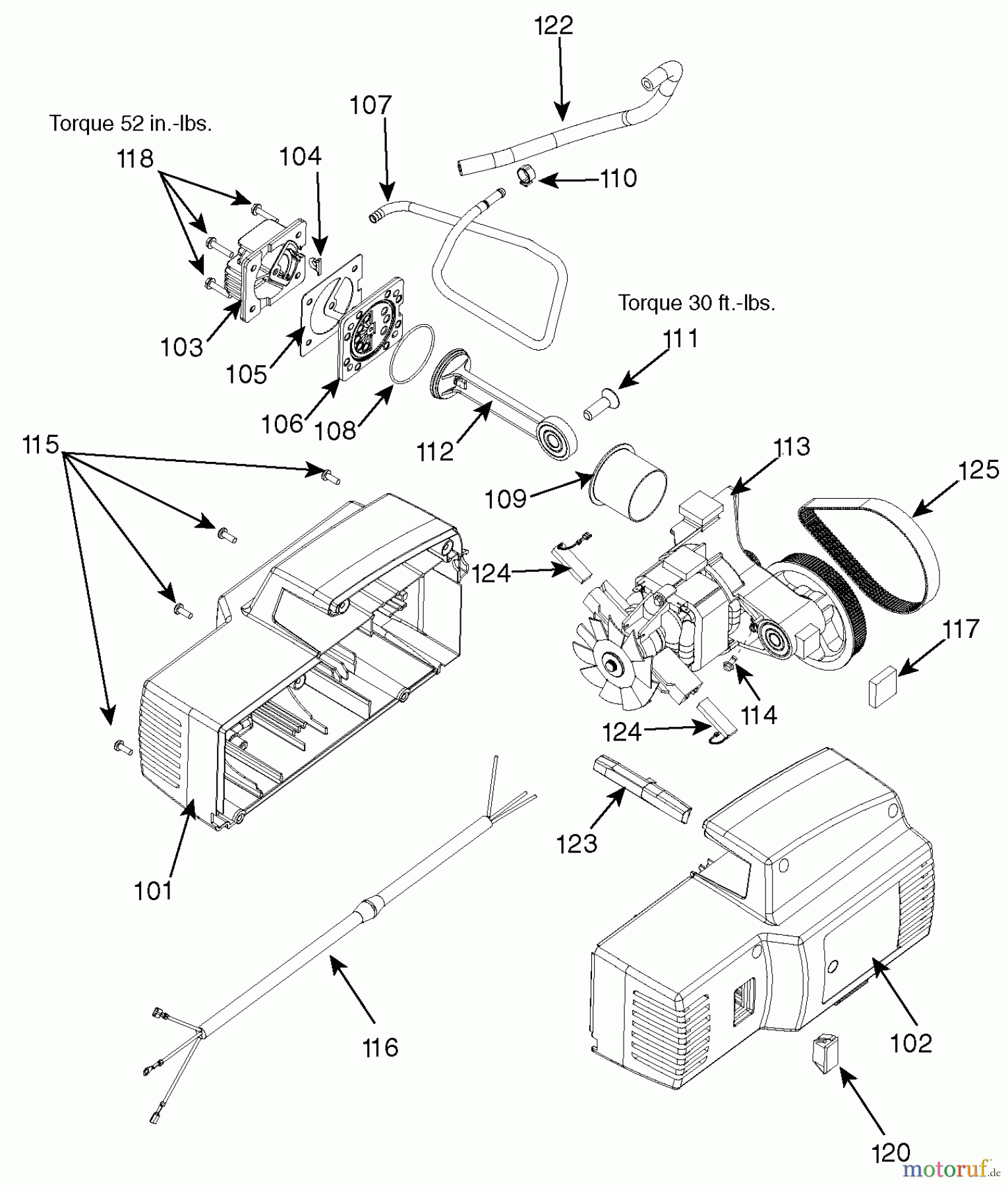  PORTER CABLE Divers A 2.0HP 6G PC UM 1STG 120 CPFAC2600P-WK Seite 2