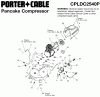 PORTER CABLE A 2.5HP 4G PC DL 1STG 120 CPLDC2540P Ersatzteile Seite 1