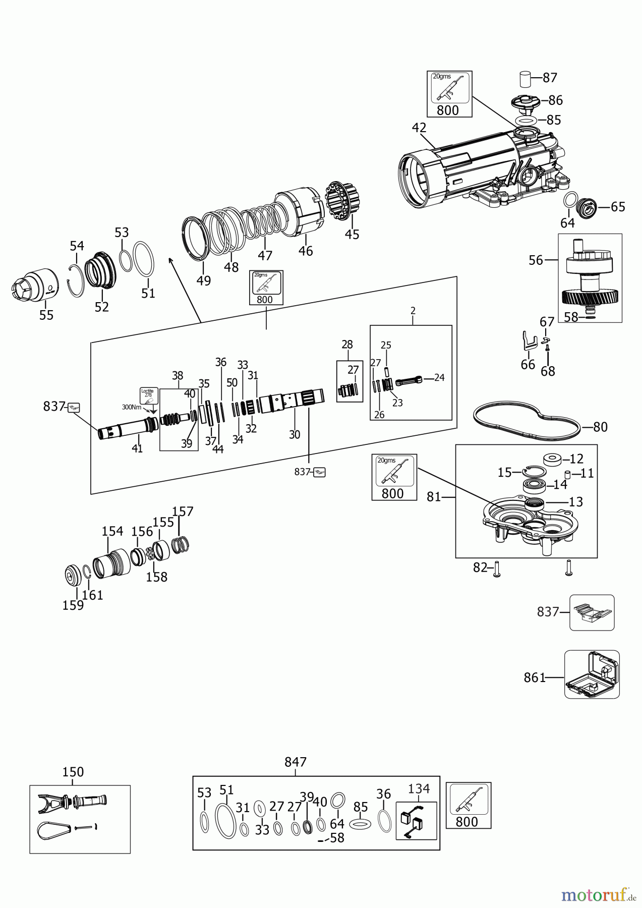 DEWALT Bohrhämmer Meisselhämmer 17mm HEX CHIPPER D25811K Seite 3