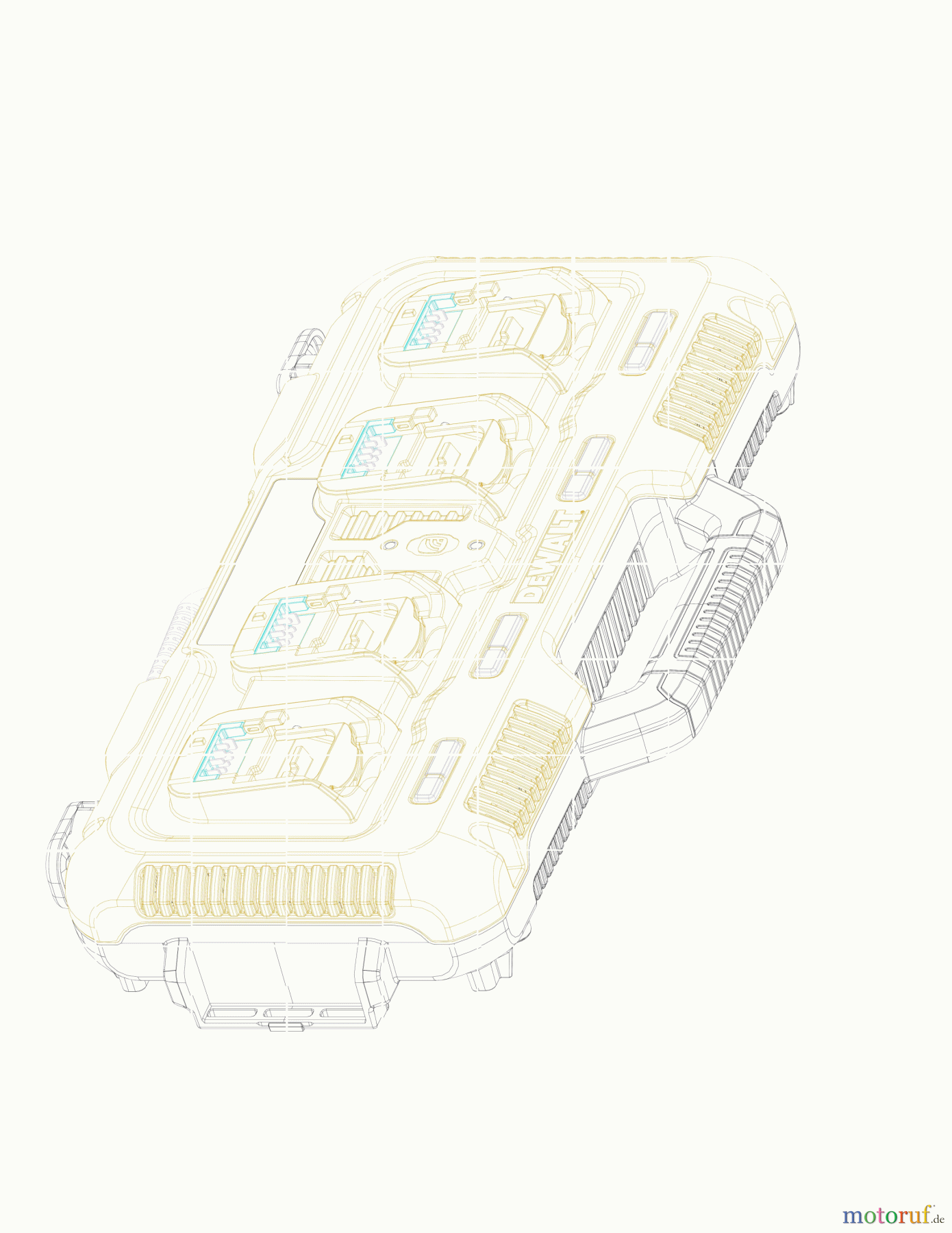 DEWALT SCHNURLOS-SONSTIGES LADEGERAET DCB104 Seite 1