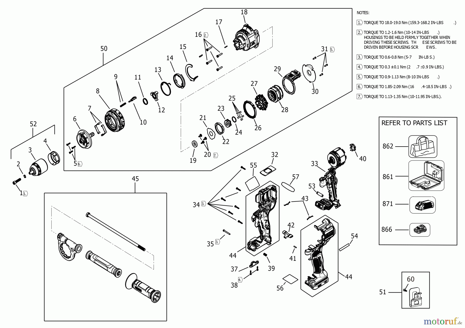 DEWALT AKKUBOHRER CDLS DRILLS 18V AKKU-BOHRMASCHINE DCD1007B Seite 2