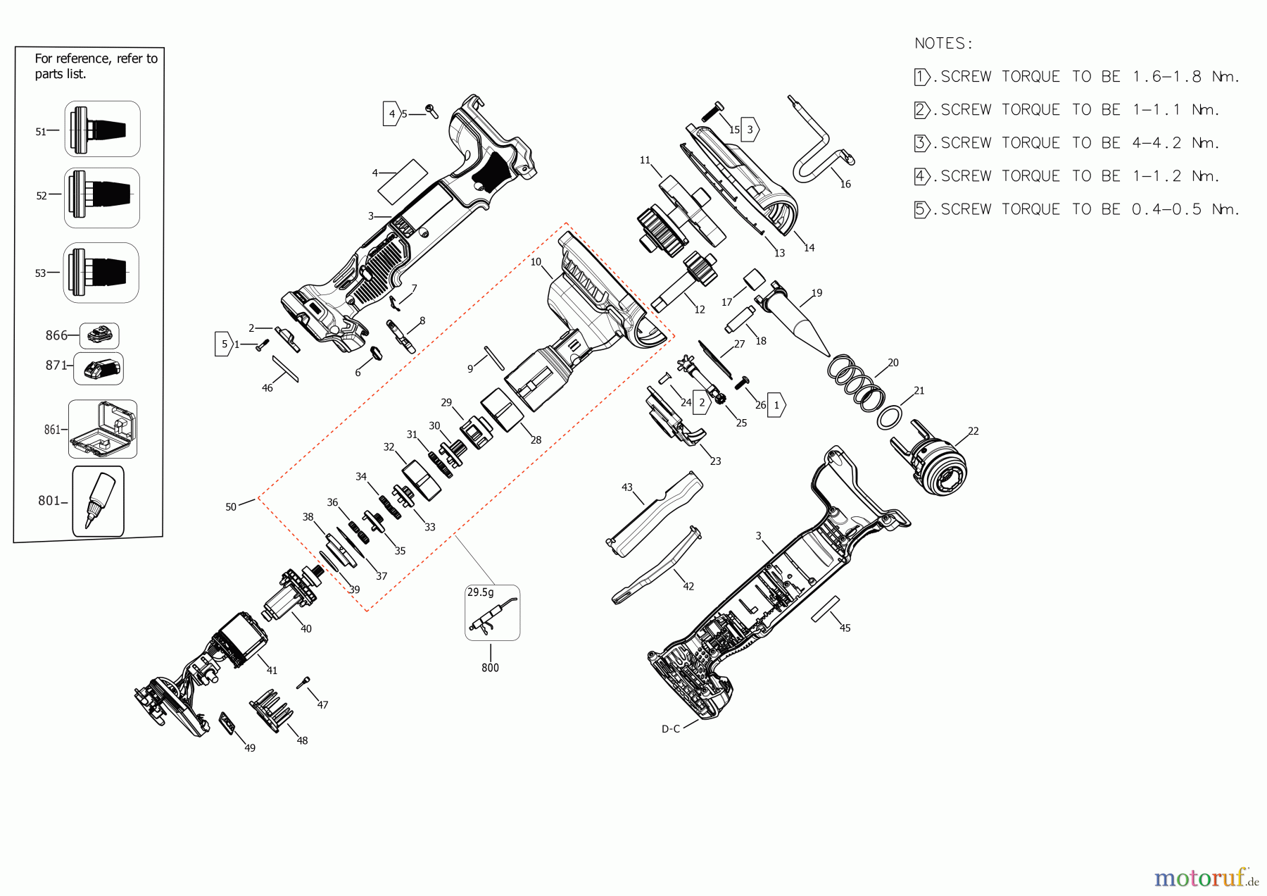 DEWALT SCHNURLOS-SONSTIGES PEX EXPANDER DCE410B Seite 1