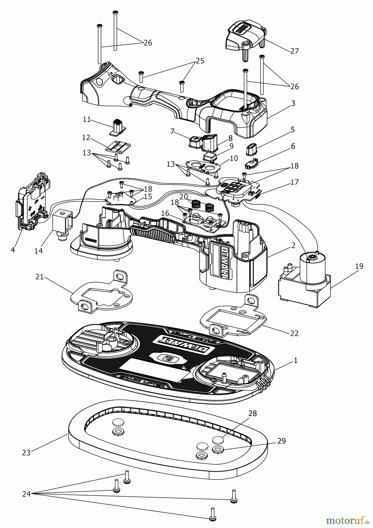 DEWALT SCHNURLOS-SONSTIGES VAKUUMHEBER DCE590N Seite 2