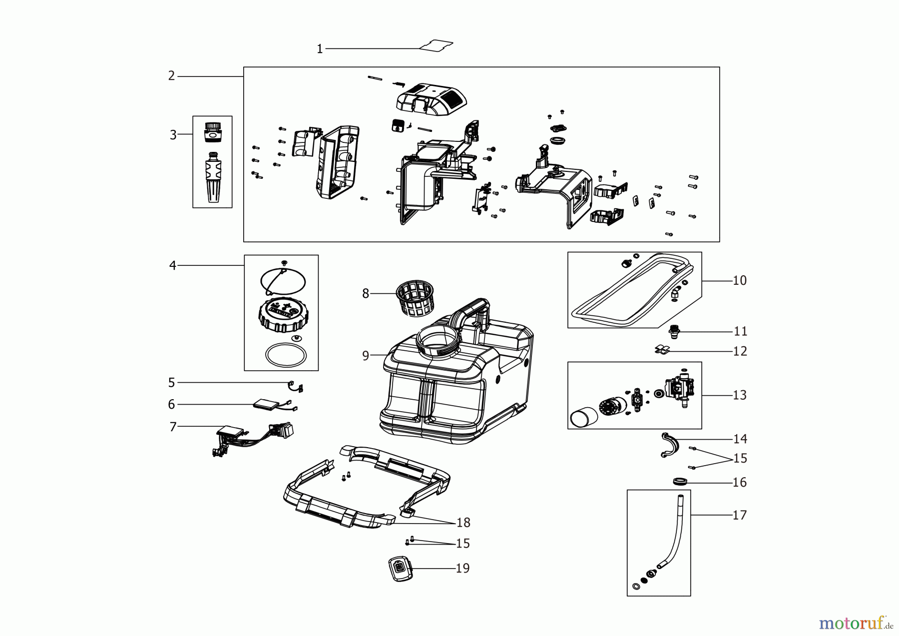 DEWALT SCHNURLOS-SONSTIGES WASSERPUMPE DCE6820N Seite 1
