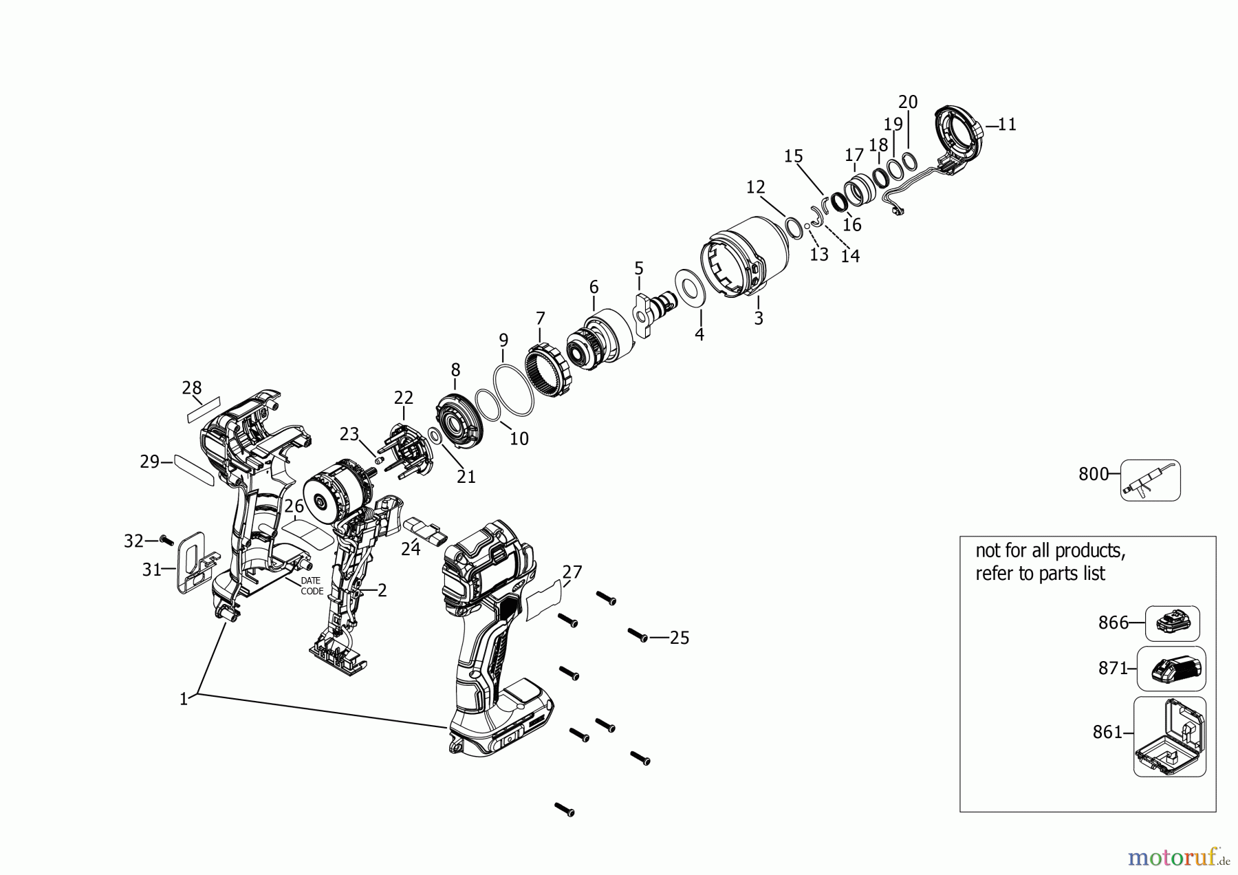  DEWALT AKKUBOHRER CDLS DRILLS 18V SCHLAGSCHRAUBER DCF840P2T Seite 1