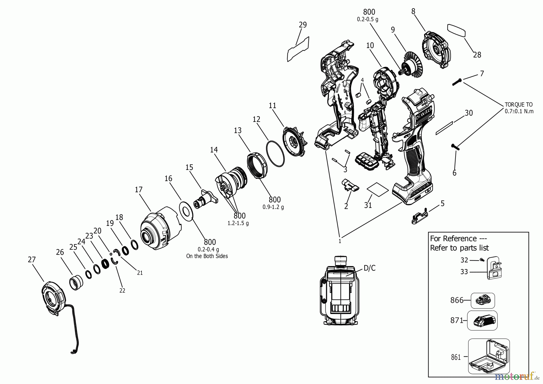  DEWALT AKKUBOHRER CDLS DRILLS 18V SCHLAGSCHRAUBER DCF860E2T Seite 1