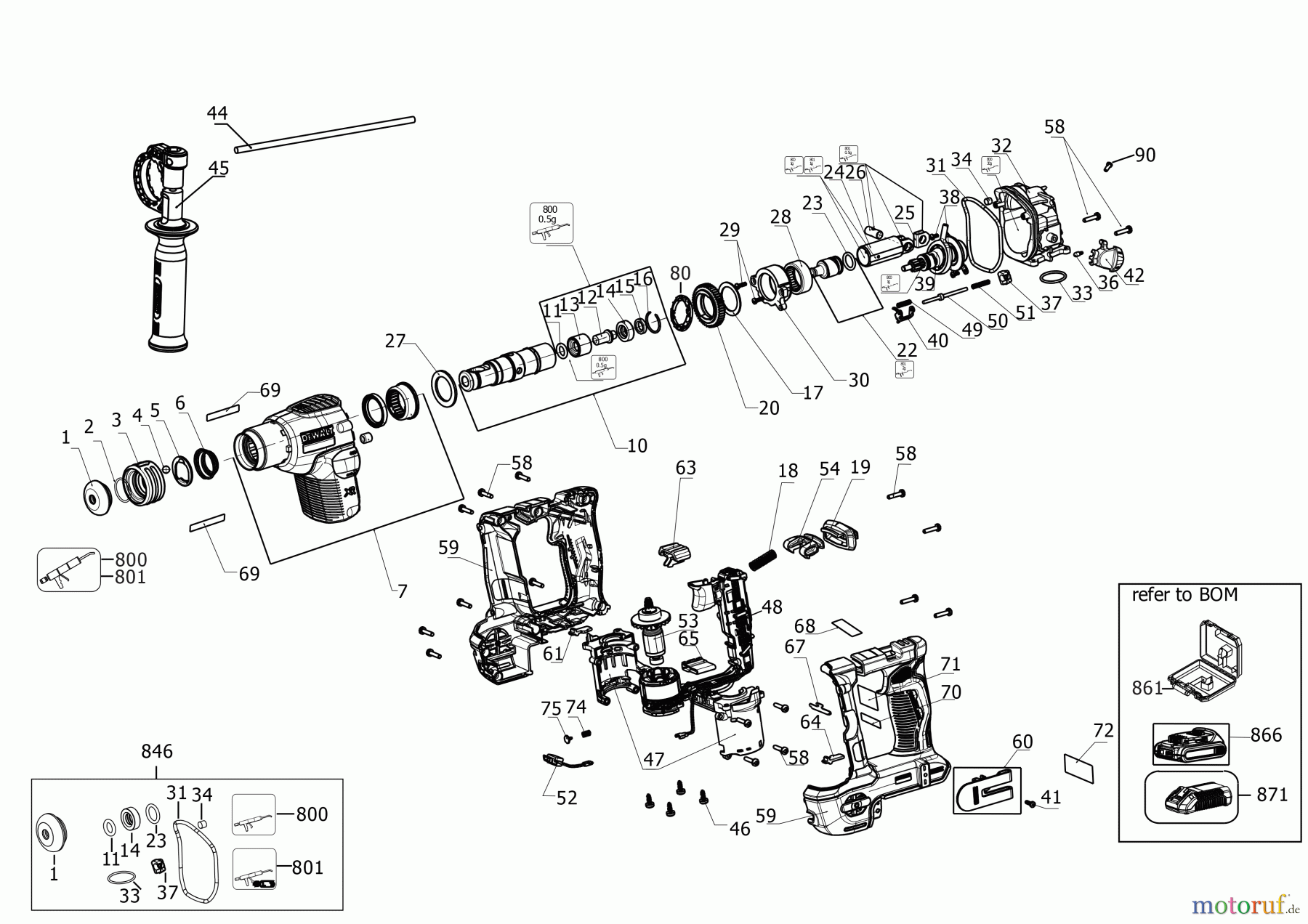  DEWALT AKKUBOHRER CDLS DRILLS 18V AKKU BOHRHAMMER DCH172E1T Seite 2