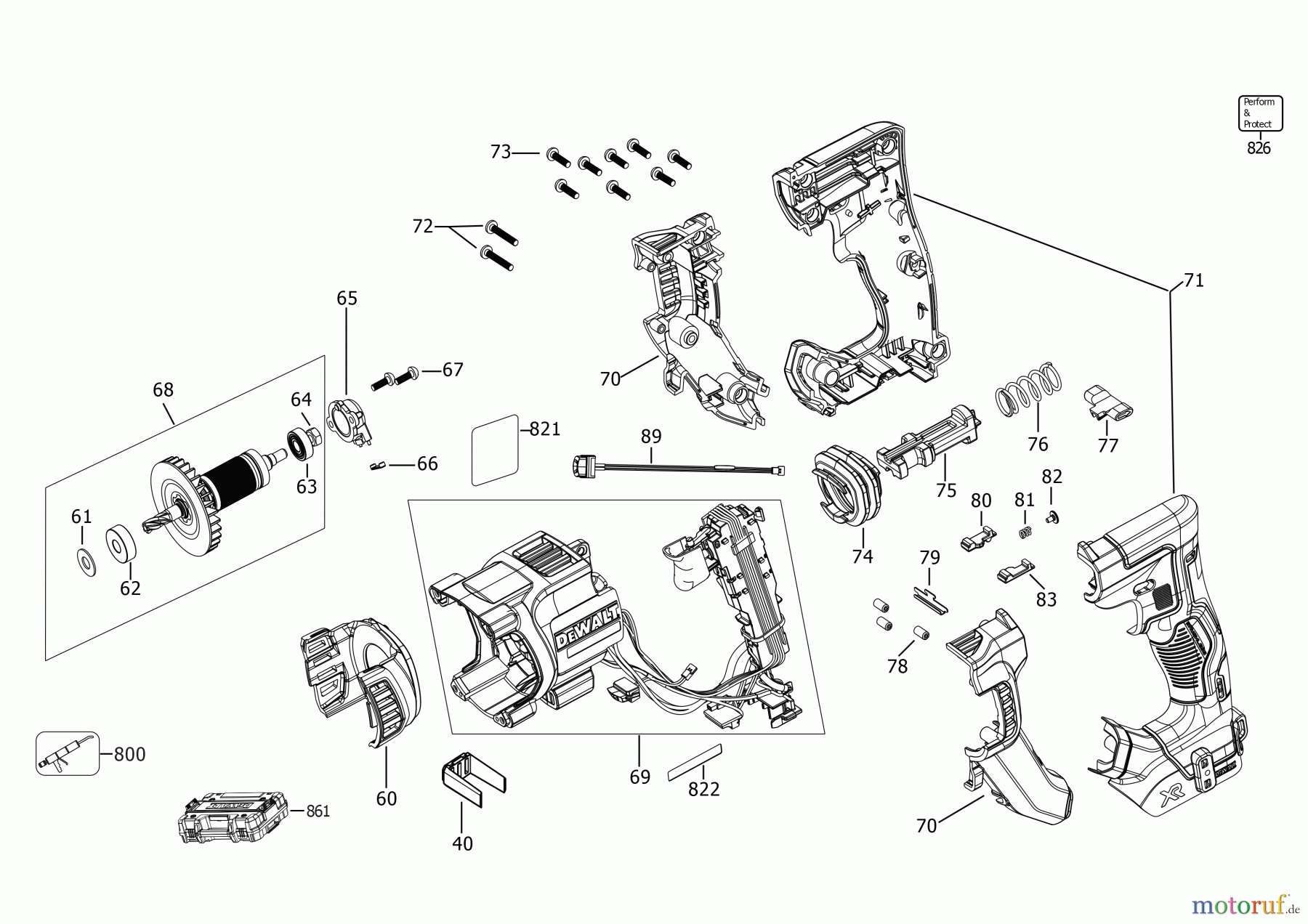DEWALT AKKUBOHRER CDLS DRILLS 18V AKKU-BOHRMASCHINE DCH263 Seite 3