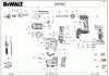DEWALT Bohrhämmer SDS-MAX BOHRHAMMER DCH416 Ersatzteile Seite 1