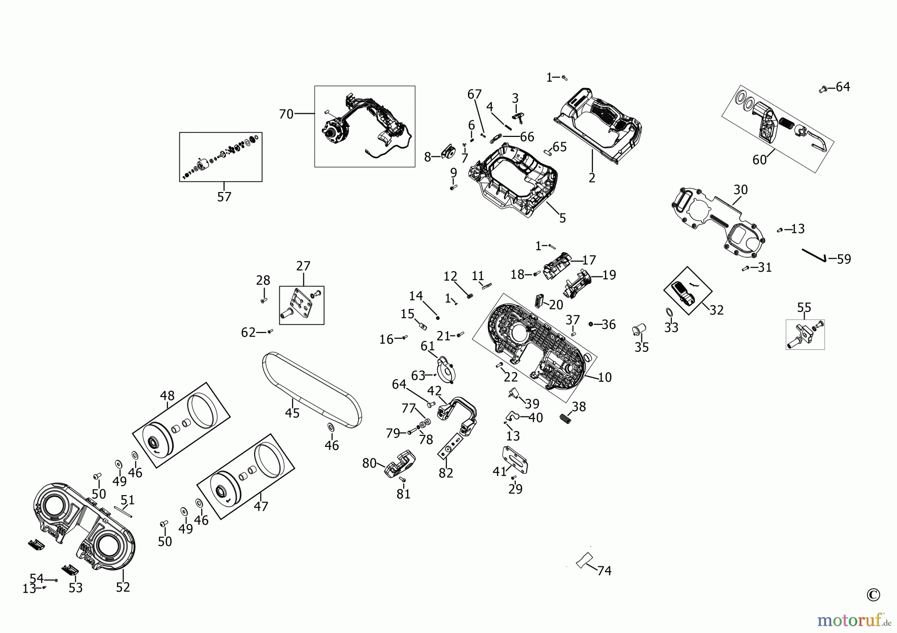 DEWALT SCHNURLOS-SONSTIGES BANDSÄGE DCS377N Seite 1