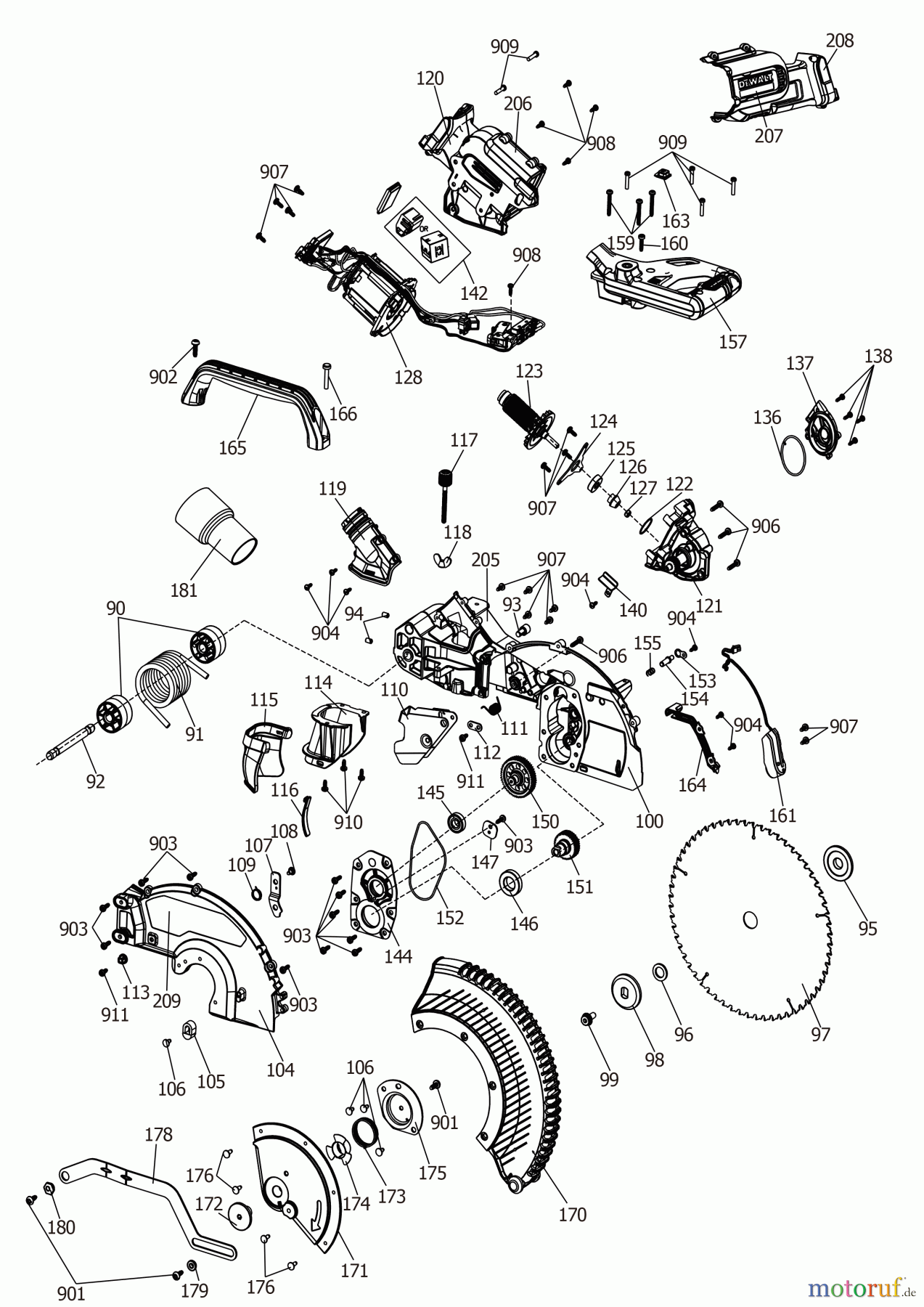 DEWALT HOLZARBEITEN Gehrungssägen GEHRUNGSSÄGE DCS781X1 Seite 2