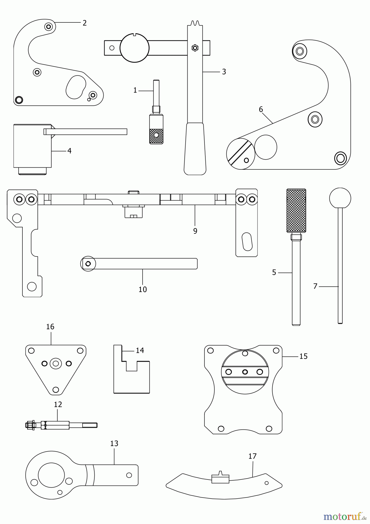 FACOM AUTOMOTIVE TOOLS ZÜNDEINSTELLUNGSSATZ DT.MODPR Seite 1