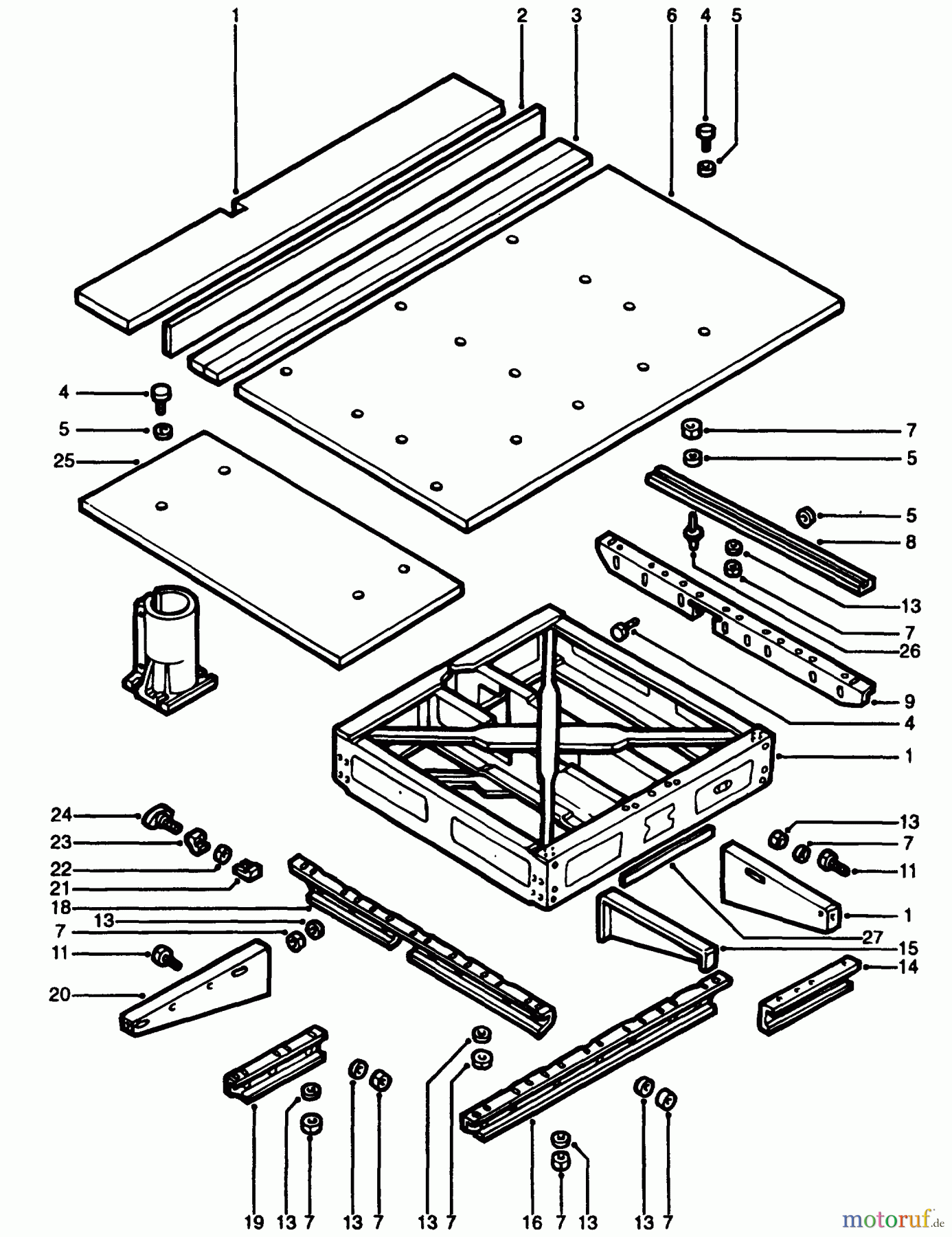 DEWALT HOLZARBEITEN RADIALKREISSÄGEN RADIALARMSÄGE DW1753----E Seite 1
