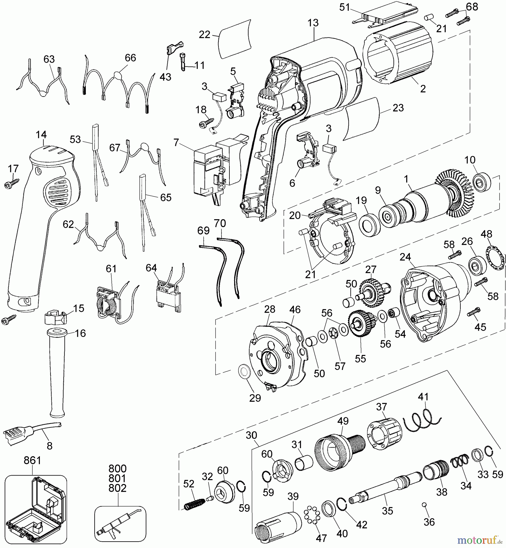 DEWALT Divers VERSA-CLUTCH SCRDRVR-U.K. DW268KL Seite 1
