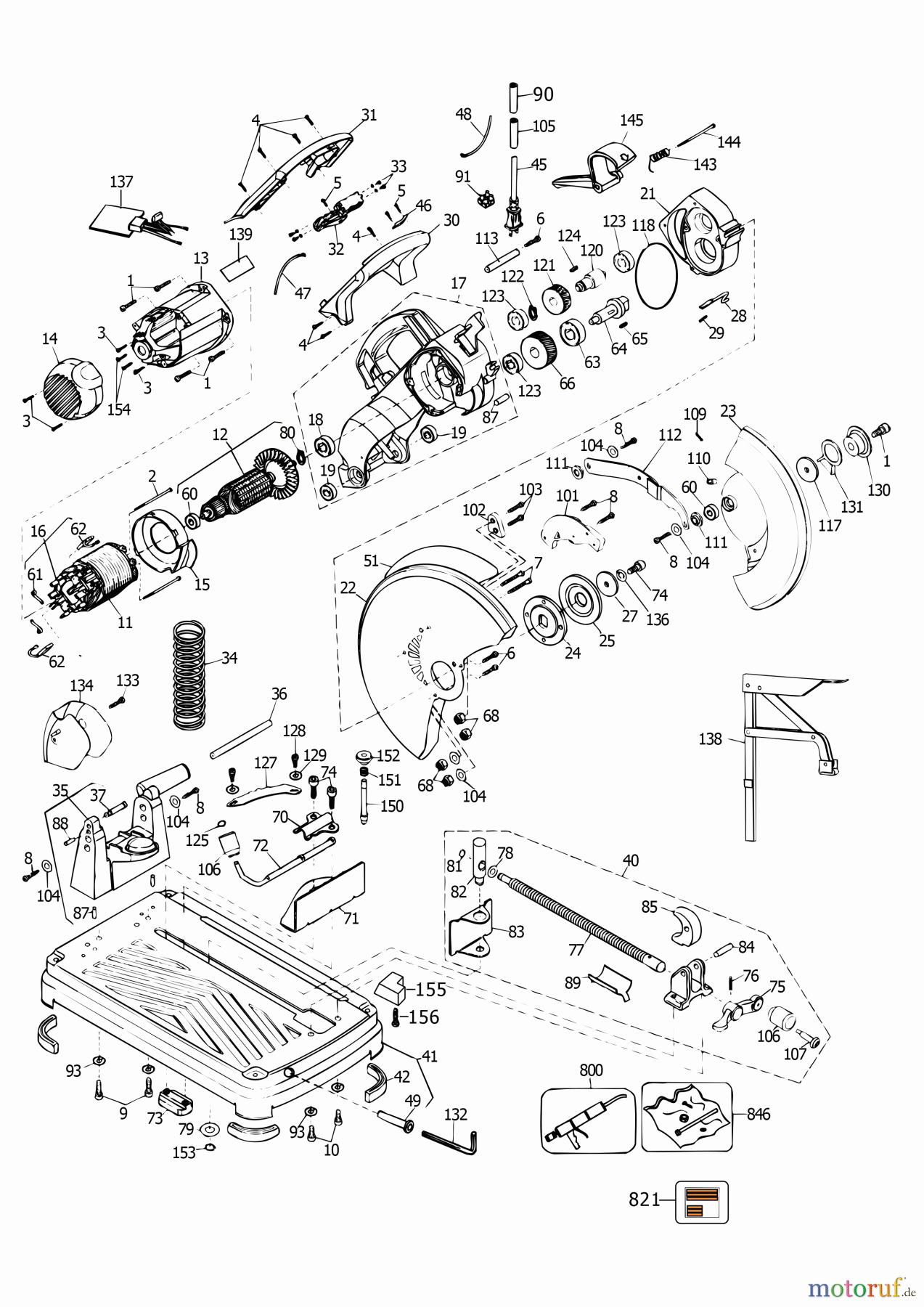 DEWALT METALLBEARBEITUNG SÄGEN METALLKREISSAEGE DW872L Seite 1