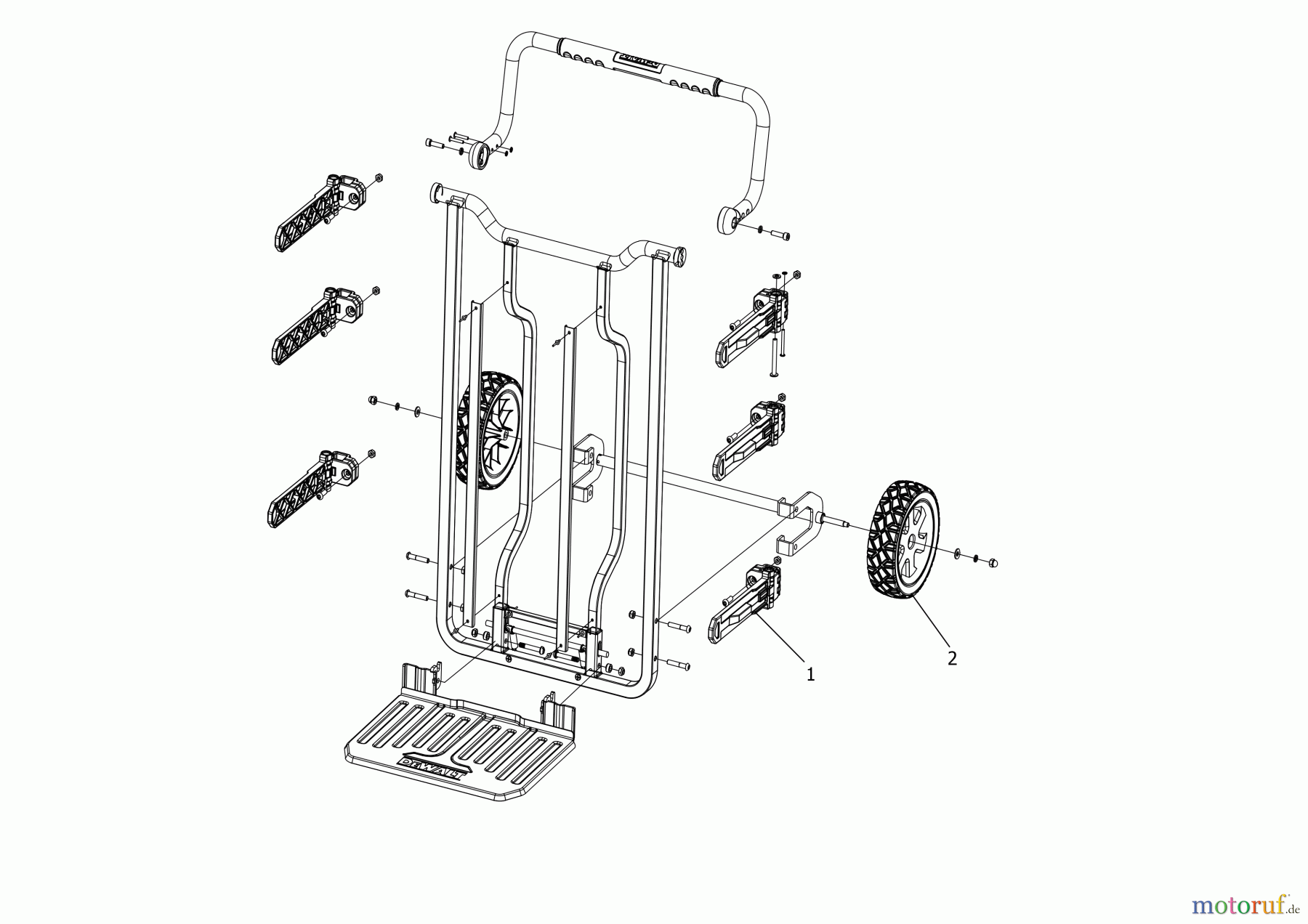 DEWALT LAGERUNG FOERDERER DWST83442-1 Seite 1