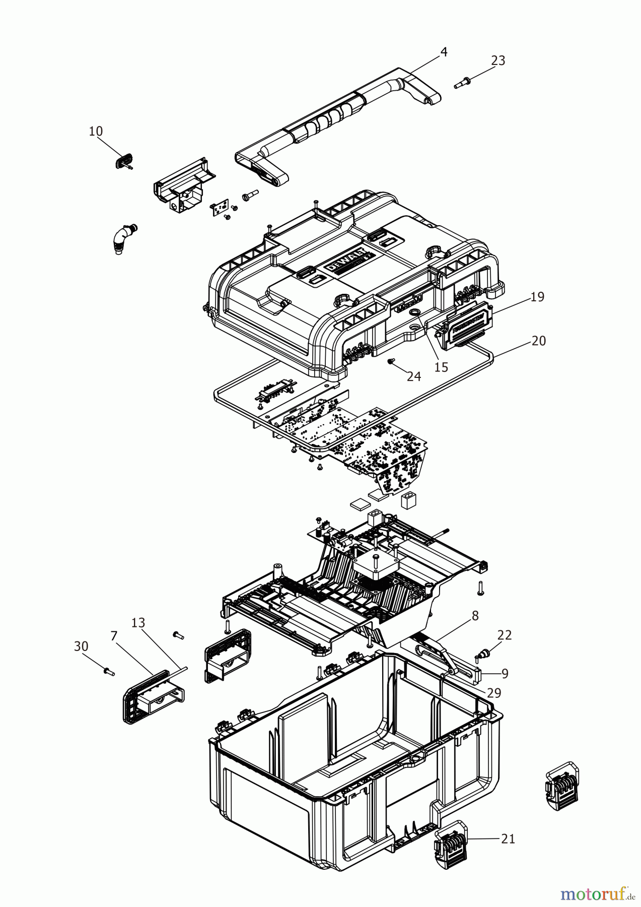 DEWALT SCHNURLOS-SONSTIGES TOUGH SYSTEM DWST83471 Seite 1
