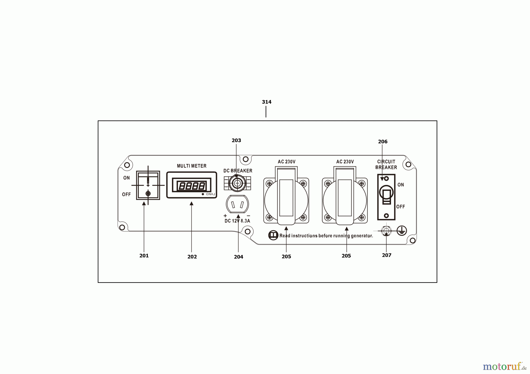  DEWALT Benzin Produkte Generatoren GENERATOR DXGNP35E Seite 2