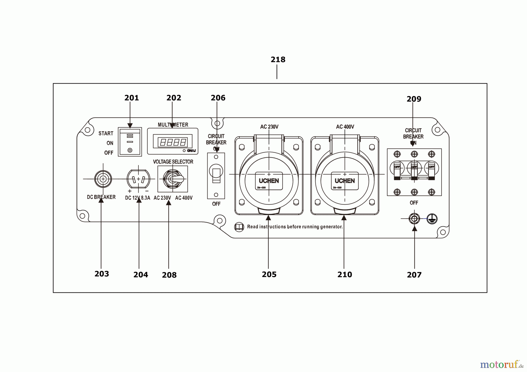 DEWALT Benzin Produkte Generatoren GENERATOR DXGNP853E Seite 3