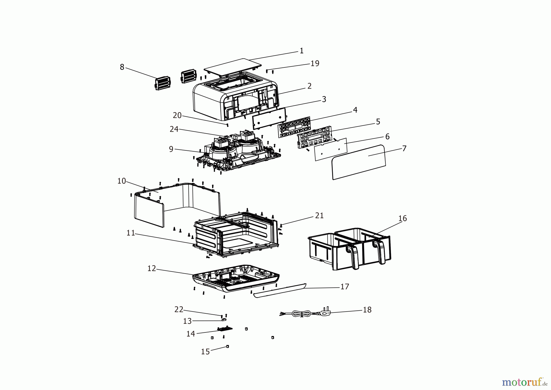 BLACK+DECKER HAUSHALT KOCHEN FRITEUSE DZAF1700 Seite 1