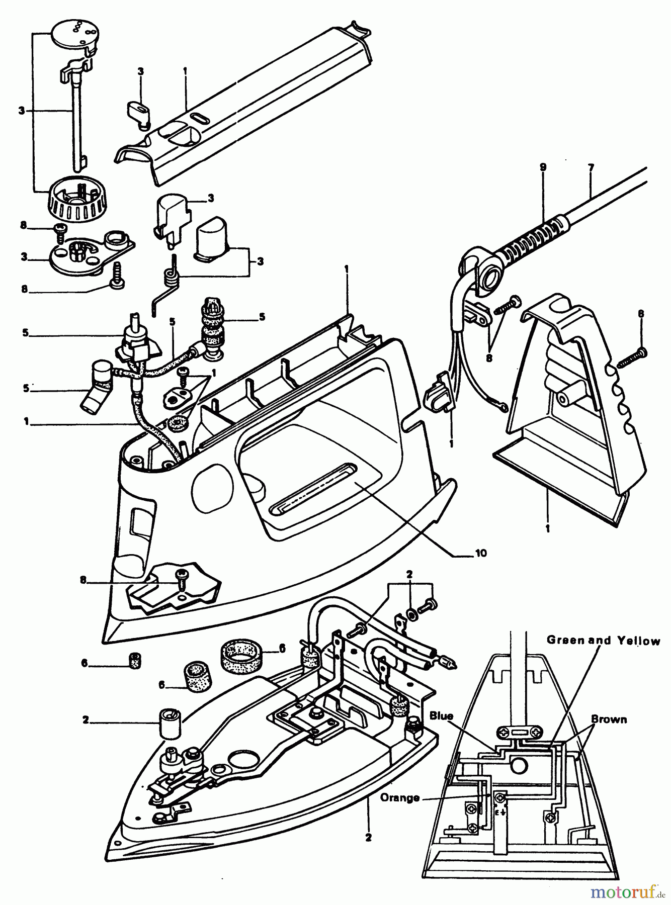 BLACK+DECKER HAUSHALT BÜGELEISEN EISEN SE60 Seite 1