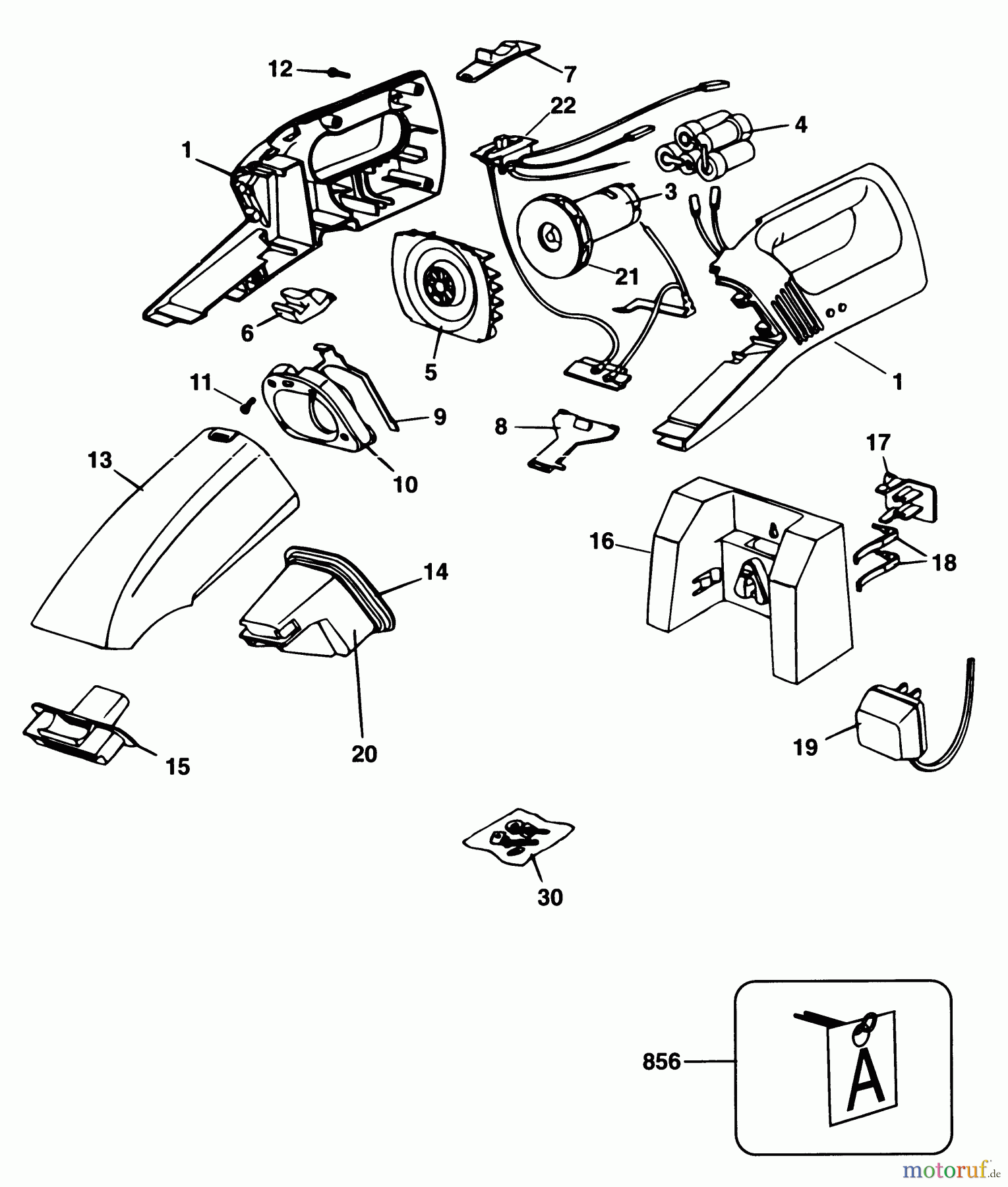 BLACK+DECKER HAUSHALT REINIGUNG STAUBSAUGER DB6000 Seite 1