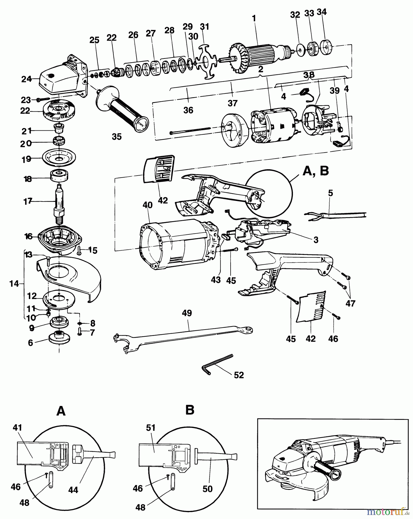 ELU METAL WORKING GRINDERS & POLISHERS WINKELSCHLEIFER WS20180A Seite 1