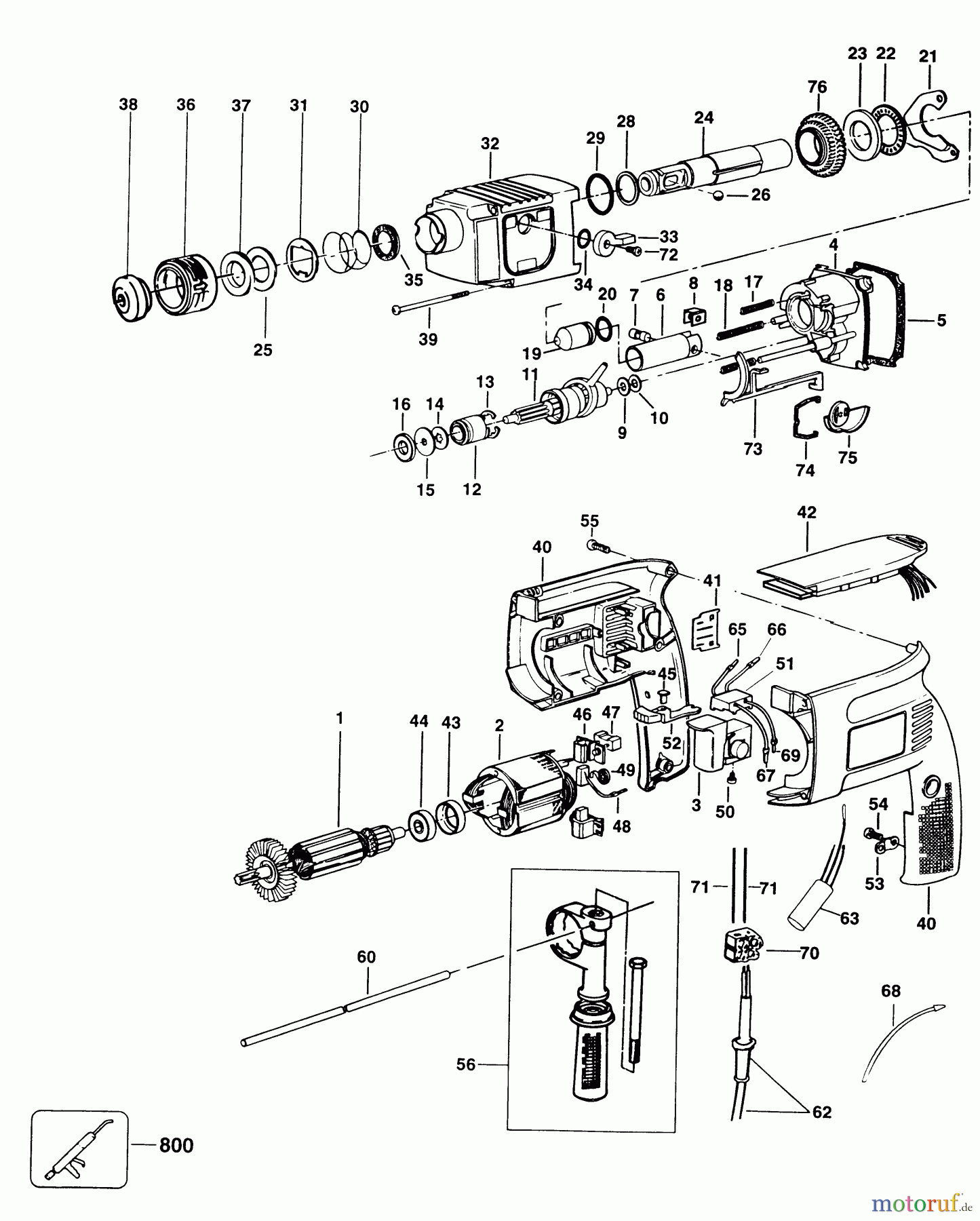 ELU DRILLING/DRIVING HAMMERS DREHHAMMER MBH24 Seite 1