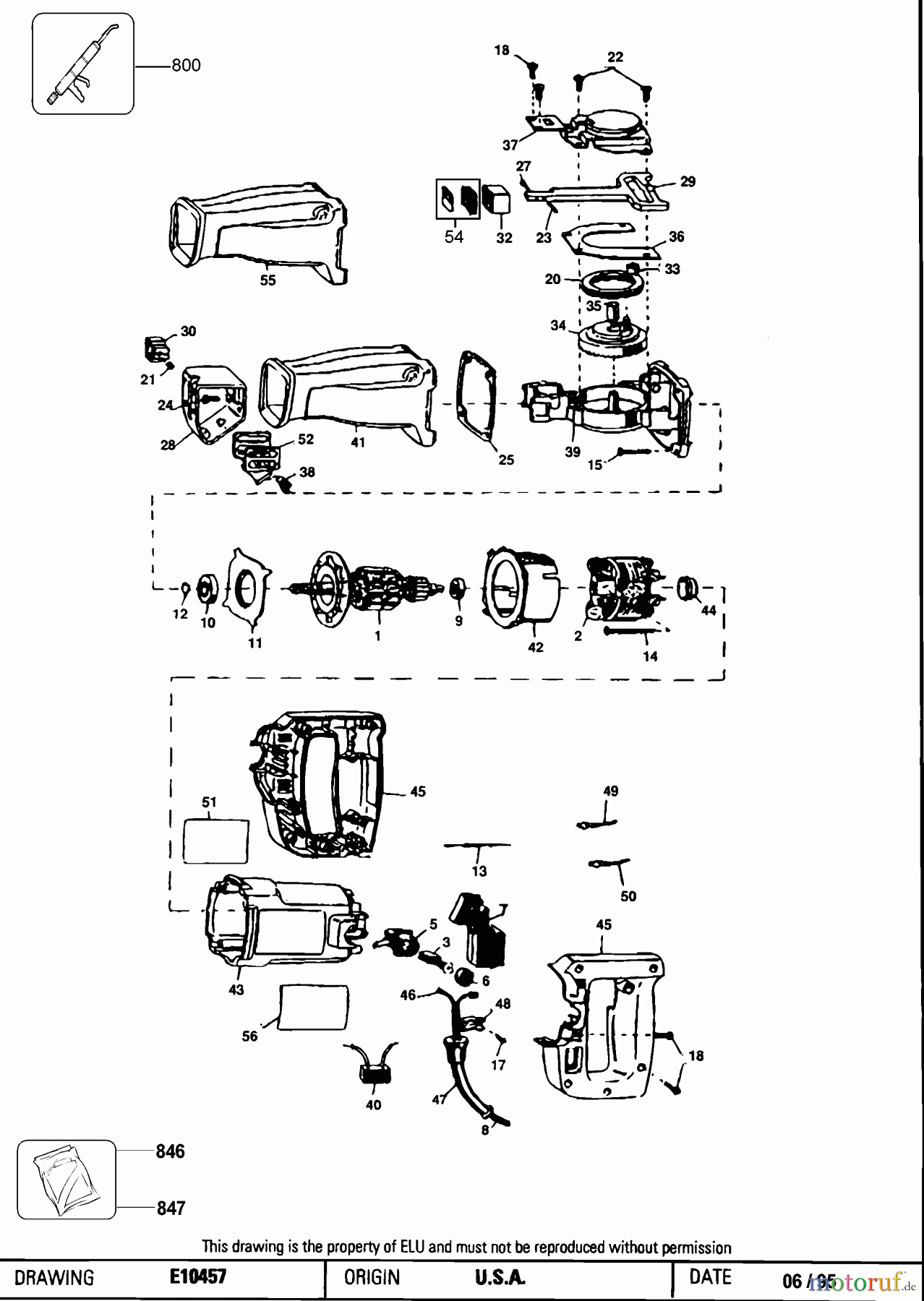 ELU WOODWORKING SAWS DREHBLATTSTICHSAGE MSS81E Seite 1