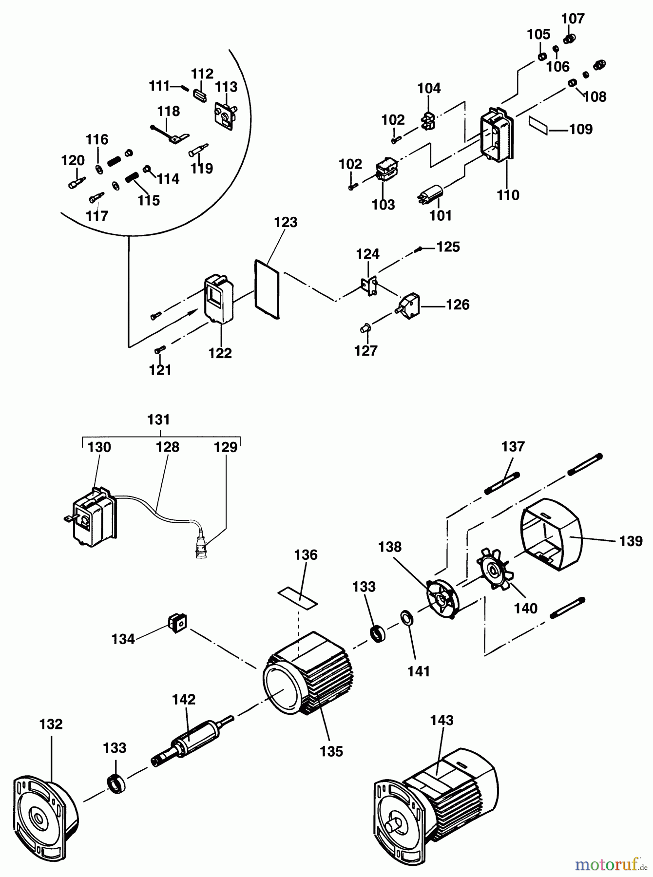 ELU WOODWORKING SAWS BANDSÄGE EBS3501---A Seite 2