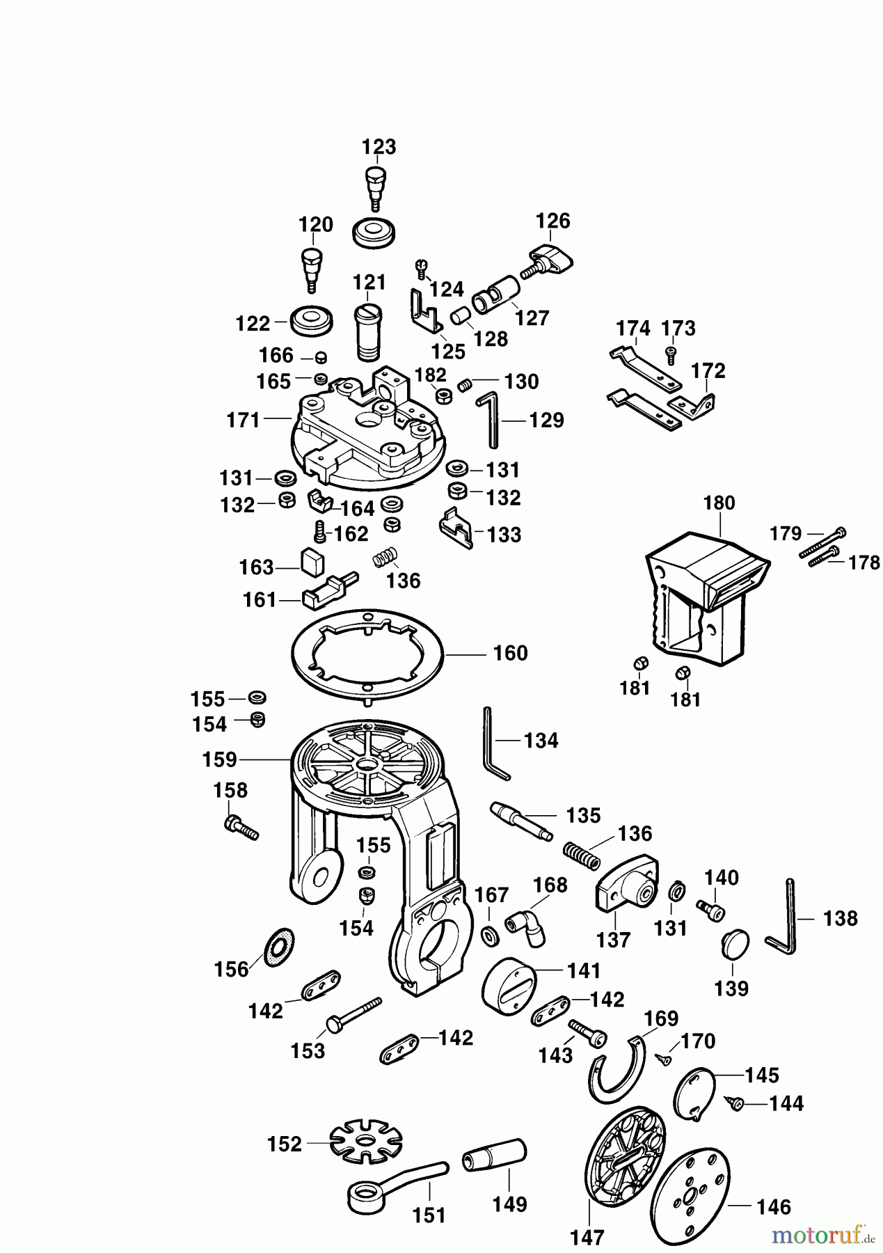  ELU WOODWORKING RADIAL ARM SAWS/TRAVERSE CONTROLS RADIALARMSÄGE RAS8001---A Seite 6