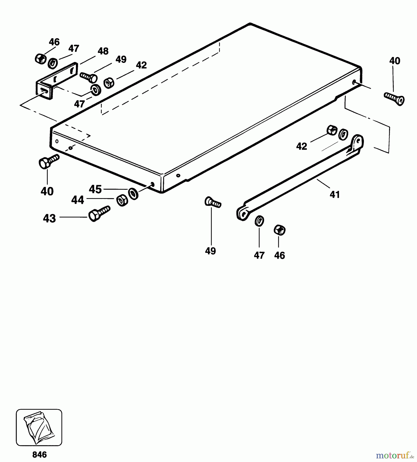  ELU ACCESSORIES ACCESSORIES, ATTACHMENTS & UNPOWERED TISCH EZETS12 Seite 1