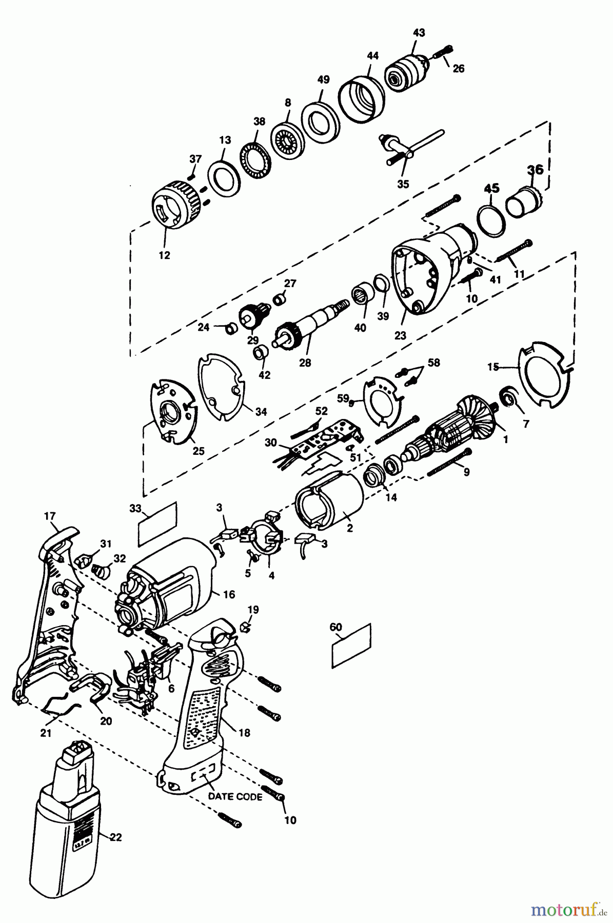 ELU DRILLING/DRIVING DRILLS AKKU BOHRHAMMER MASB132 Seite 1