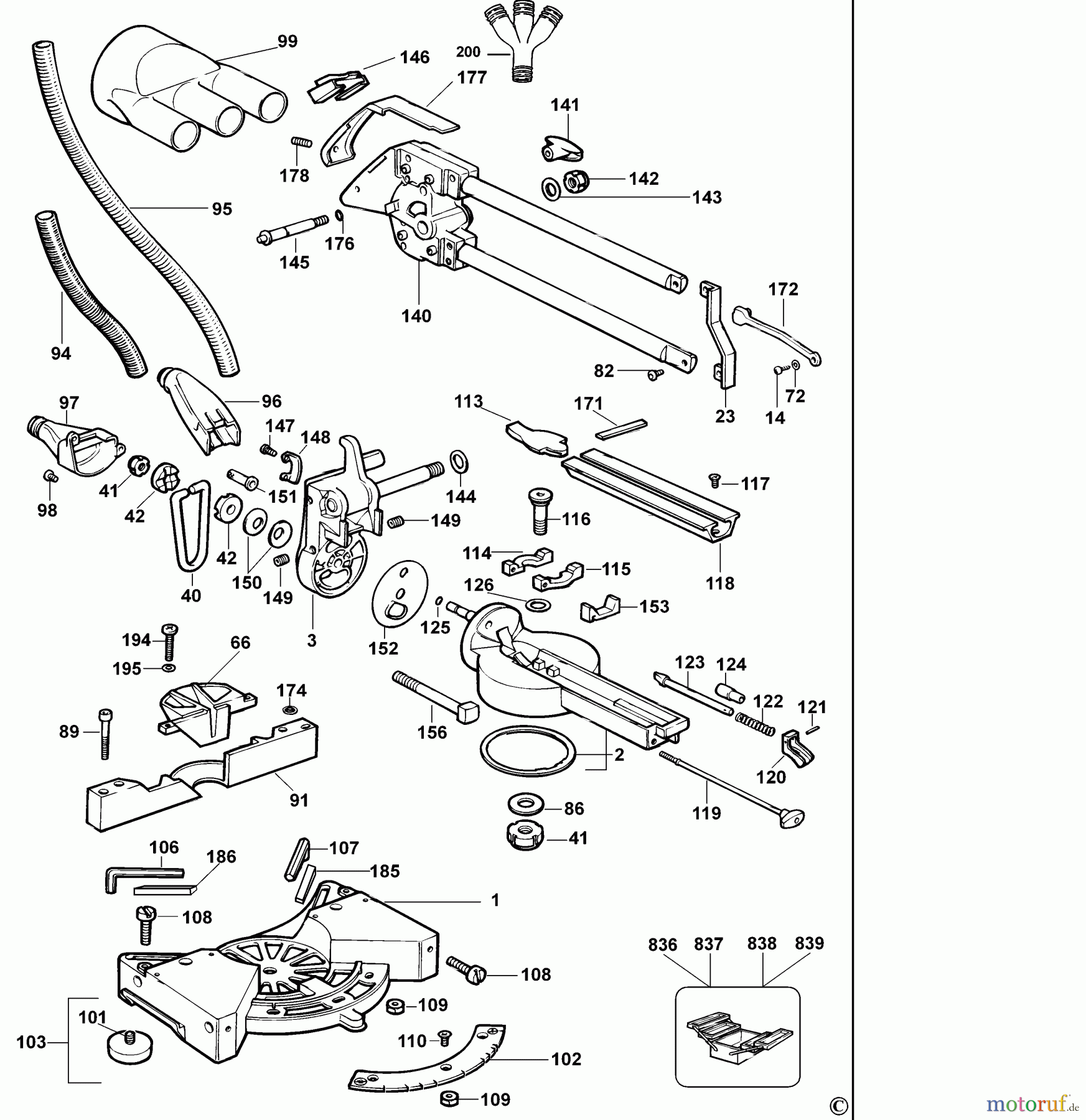 ELU WOODWORKING SAWS KAPP UND GEHRUNGSSÄGE PS274 Seite 2