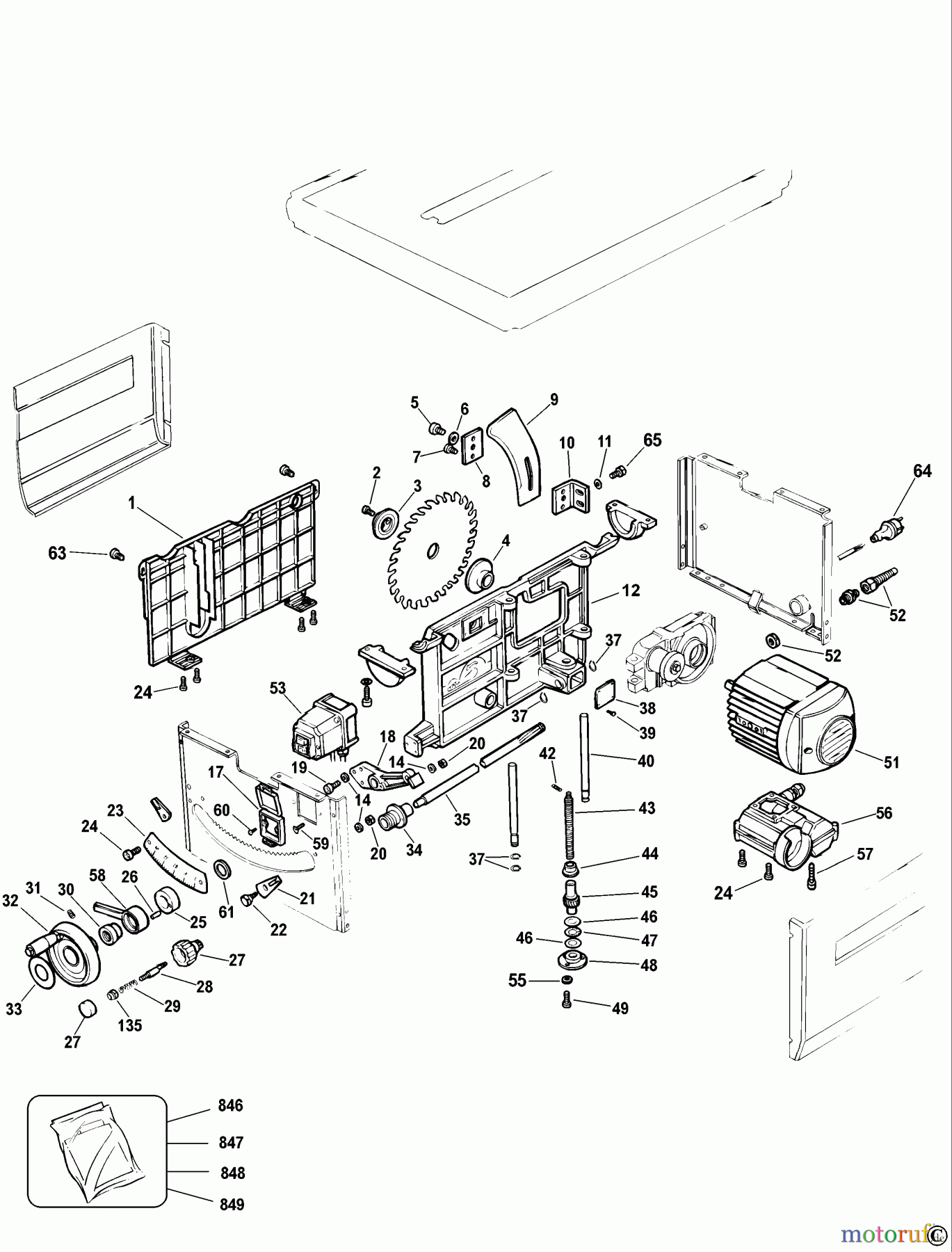 ELU WOODWORKING SAWS TISCH SAGEN ETS21 Seite 1