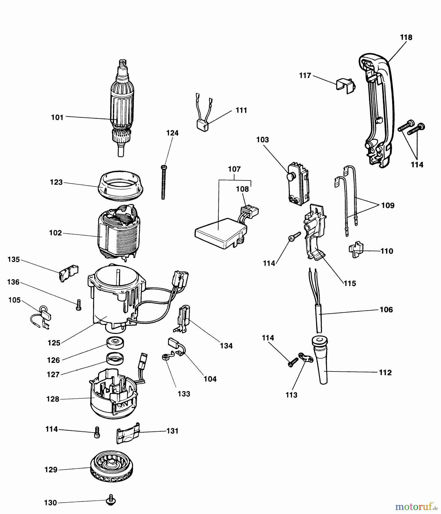 ELU DRILLING/DRIVING HAMMERS BOHRHAMMER BH46E Seite 2
