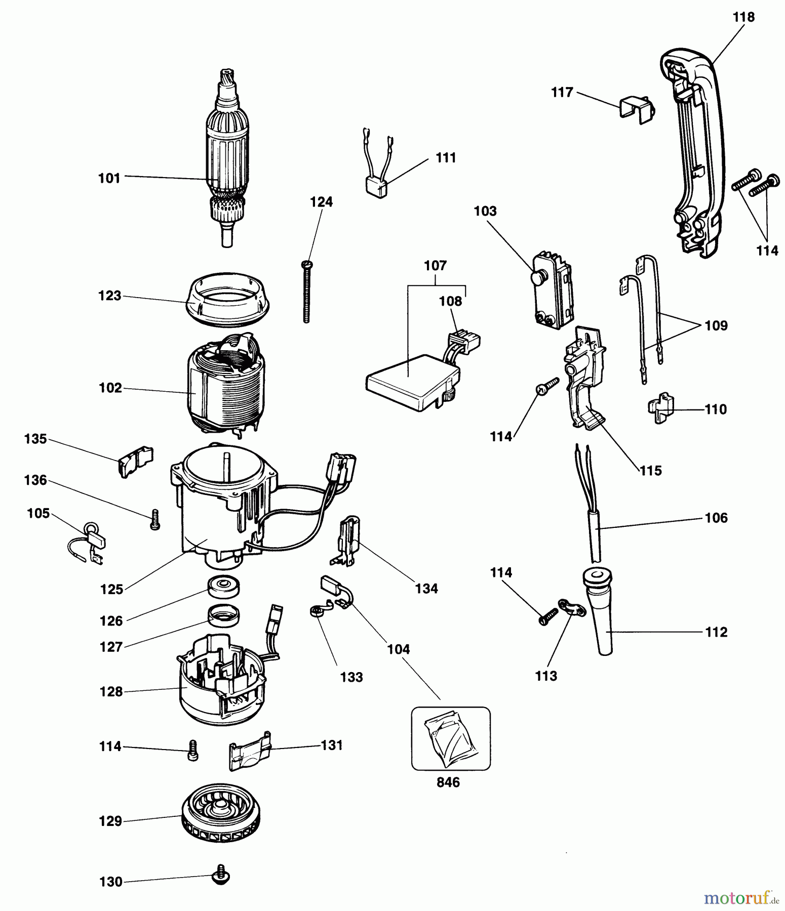  DEWALT Bohrhämmer Bohrhämmer SDS-MAX DREHHAMMER DW545 Seite 2