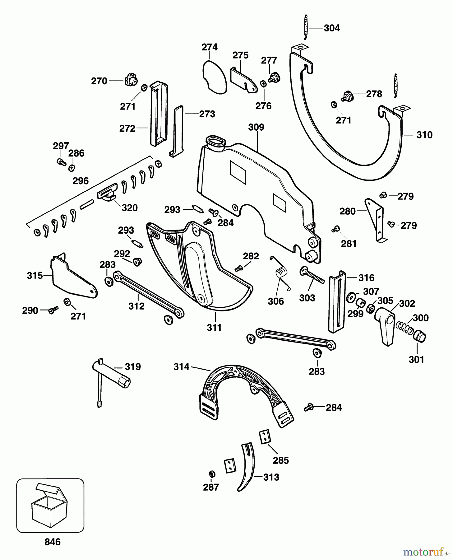  ELU WOODWORKING RADIAL ARM SAWS/TRAVERSE CONTROLS RADIALARMSÄGE RKS1251 Seite 6