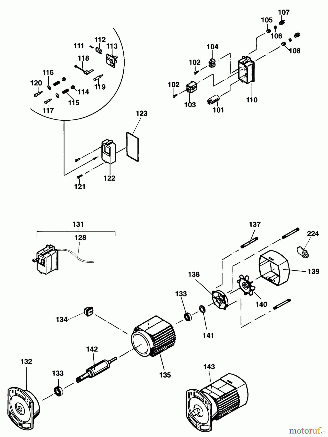 ELU WOODWORKING SAWS BANDSÄGE EBS3403---B Seite 2