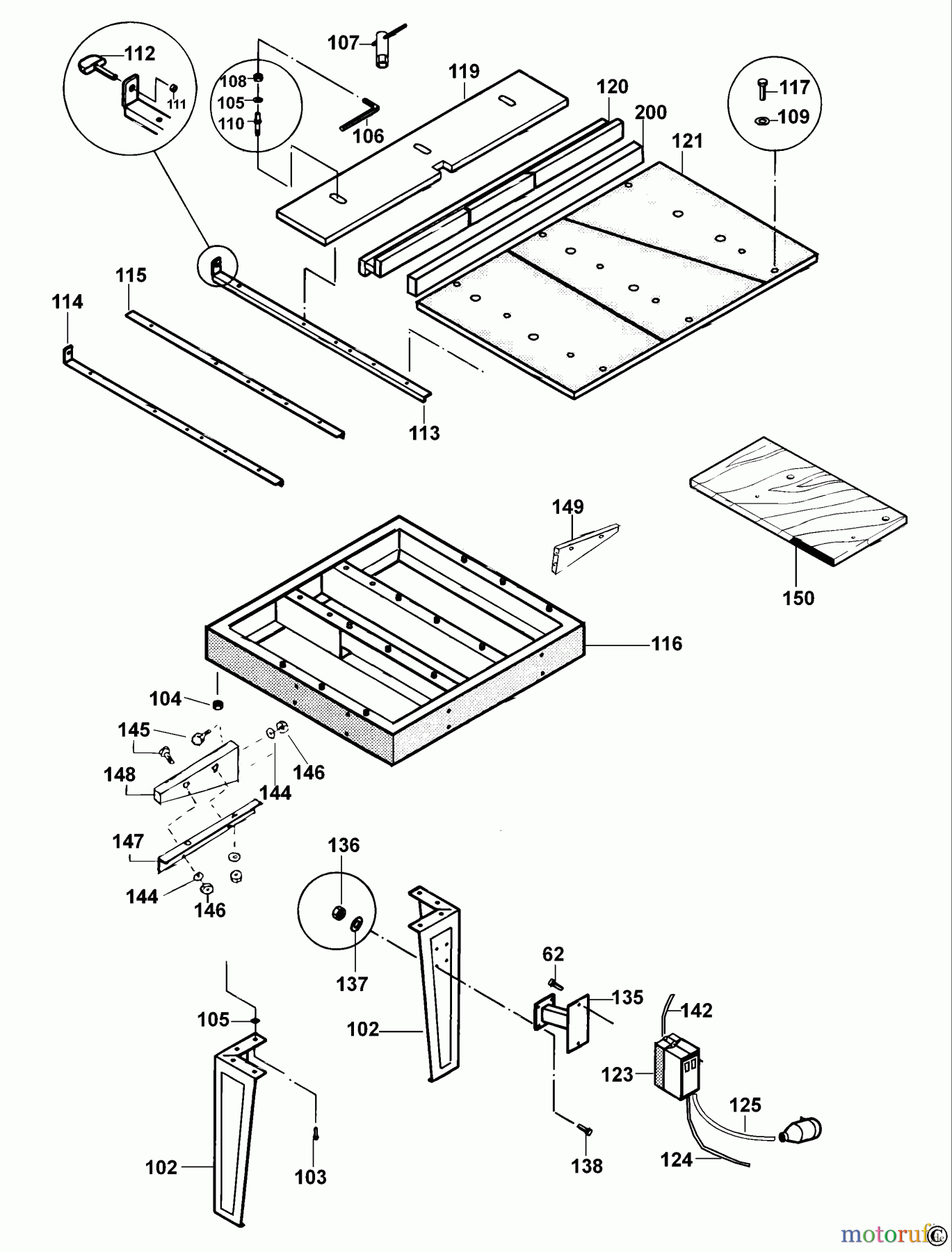 DEWALT HOLZARBEITEN RADIALKREISSÄGEN RADIALARMSÄGE DW728 Seite 2