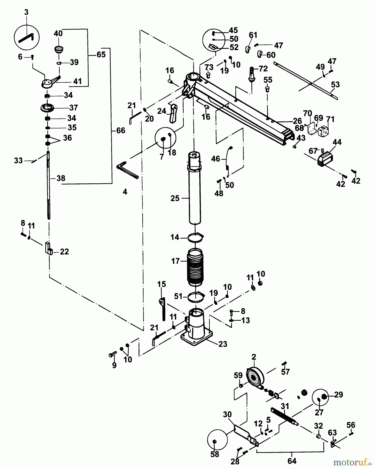 DEWALT HOLZARBEITEN RADIALKREISSÄGEN RADIALARMSÄGE DW729 Seite 1