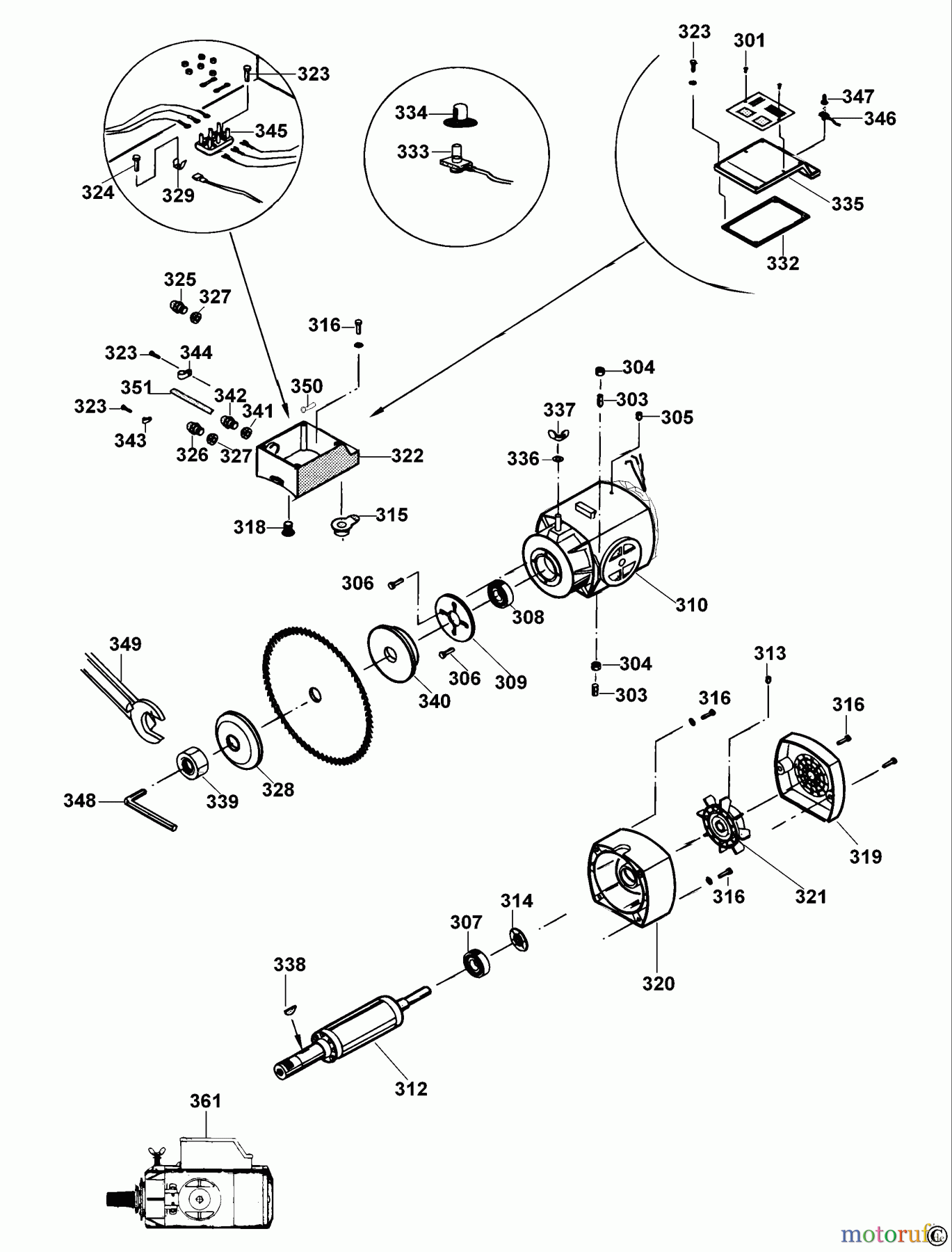 DEWALT HOLZARBEITEN RADIALKREISSÄGEN RADIALARMSÄGE DW729 Seite 4